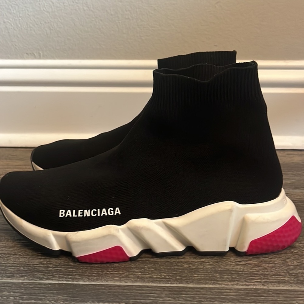balenciaga speed knit sneakers womens